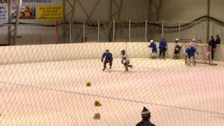 1 on 1 hockey drill duelling