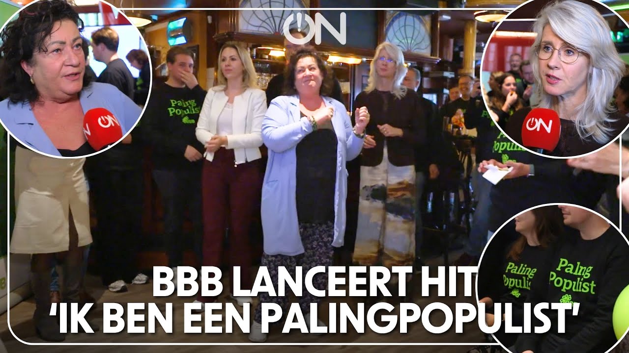 Van politieke spot naar Volendamse feestknaller: BBB slaat terug