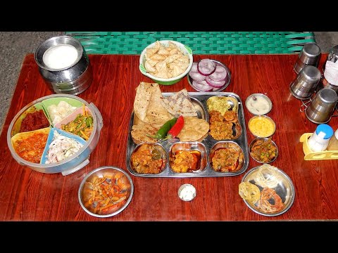 best-kathiyawadi-thali-in-rajkot-at-₹.170-|-traditional-kathiyawadi-food-|-indian-food-|-desi-dhamal