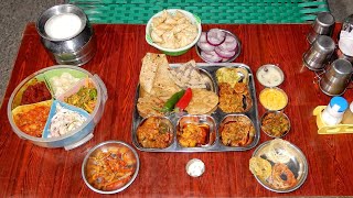 Best kathiyawadi Thali in Rajkot At ₹.170 | Traditional Kathiyawadi Food | Indian Food | Desi Dhamal