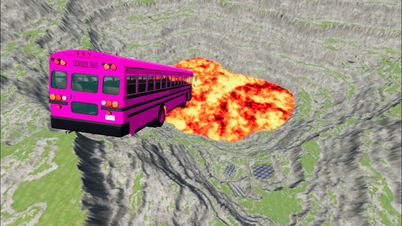 BeamNG.Drive - Leap Of Death Car Jumps and Falls Crashes #11