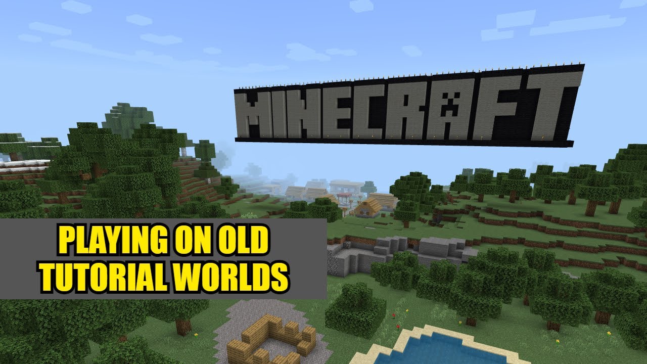 Minecraft tutorial world survival S1:EP1 - YouTube