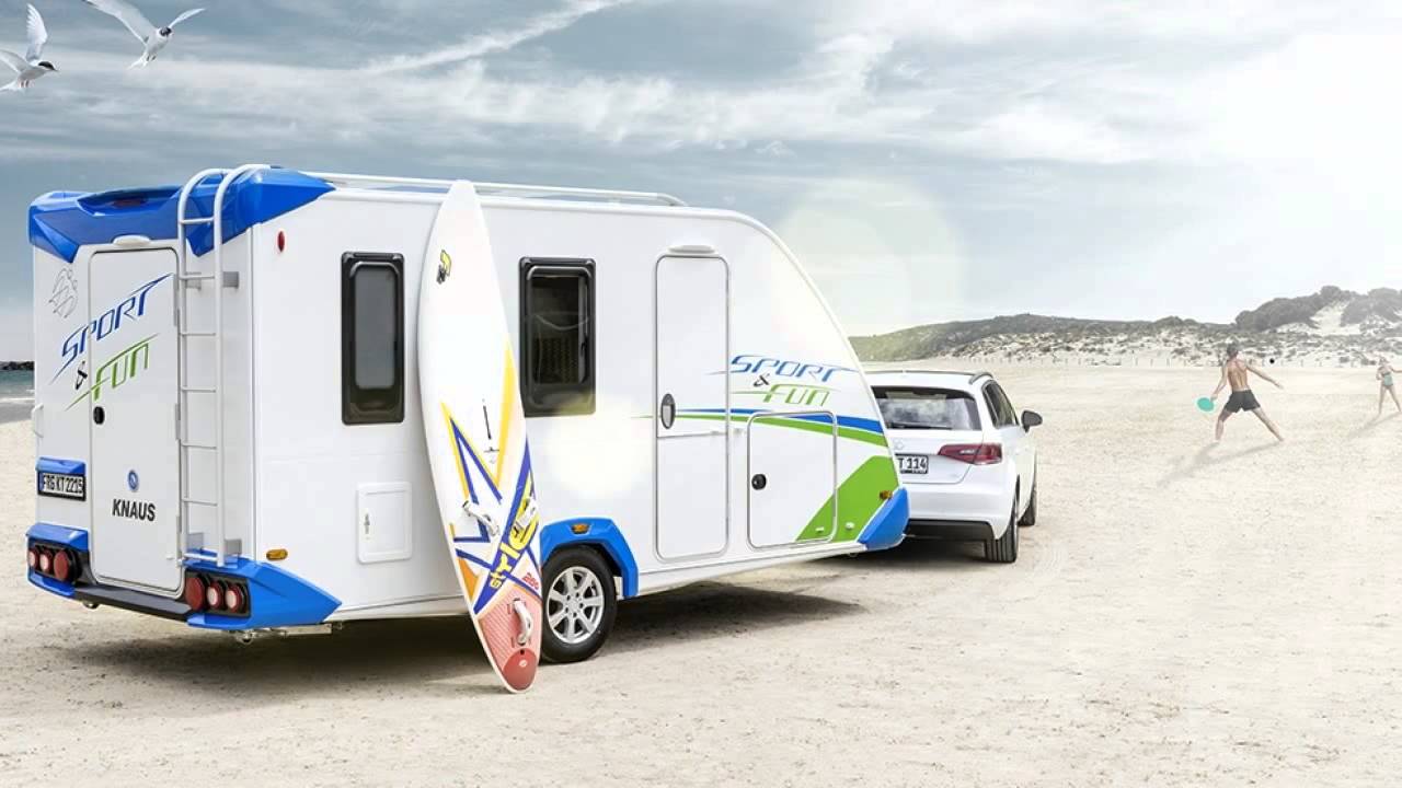 Caravan te koop: KNAUS SPORT EN FUN 480 QL NIEUW 2016 - YouTube