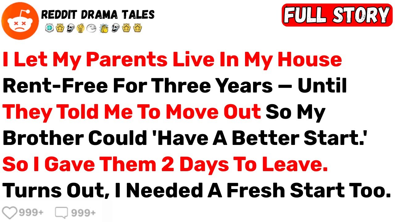 I Let My Parents Live In My House Rent-Free For Three Years—Until They Told... - Best Reddit Stories