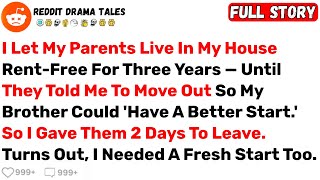 I Let My Parents Live In My House Rent-Free For Three Years—Until They Told... - Best Reddit Stories