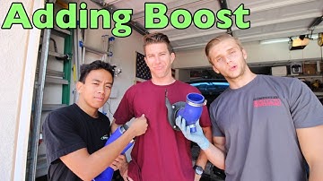 ADDING BOOST - Turbo Inlet Pipe Install On The Speed 3