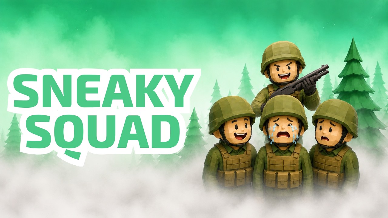 SNEAKY SQUAD — ESCONDE-ESCONDE NO EXÉRCITO!
