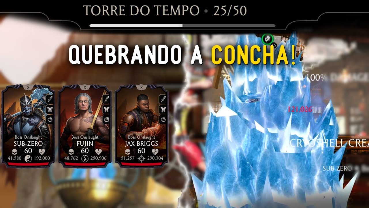 MK Mobile Atualização 6.3.1 | Passando a Luta de Chefe 25 Torre do Tempo | Guia Kompleto | MK Mobile