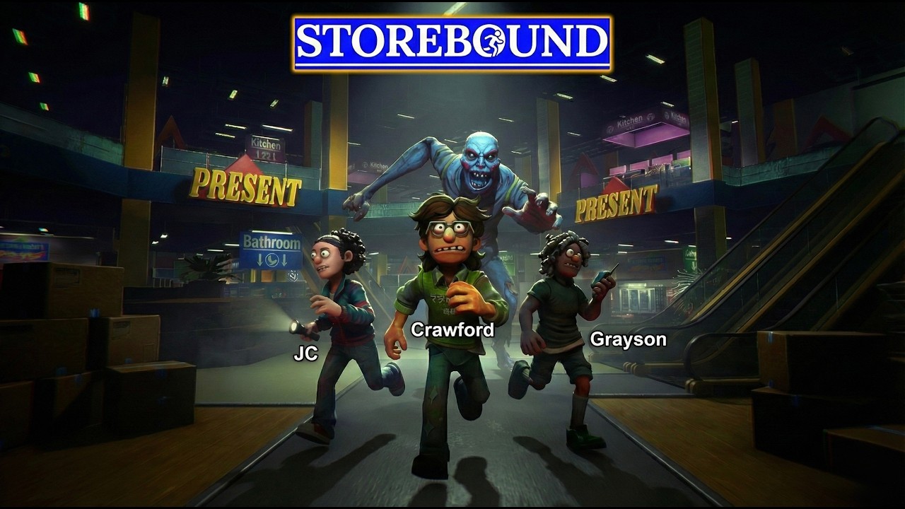 Trapped Inside A Haunted Mall… w/ Jc Caylen & Grayson | Storebound