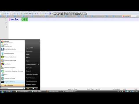 Batch programmierung