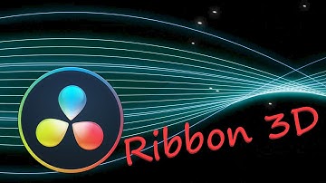 How to create Ribbon 3D title effect  ||  DaVinci Resolve 17