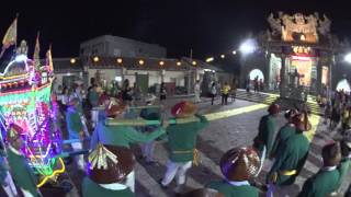 【木日水巷】20151113小琉球迎王天台角--五千歲在天龍寺1