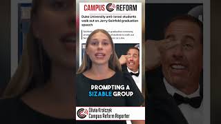 Duke Grads Protest Jerry Seinfeld