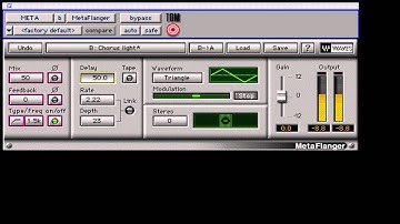 Waves Mastering Lesson 13 - MetaFlanger Tool