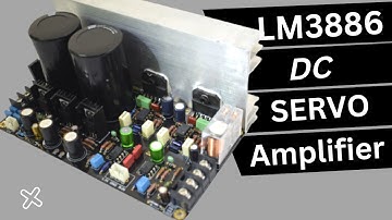 LM3886 DC Servo Amplifier