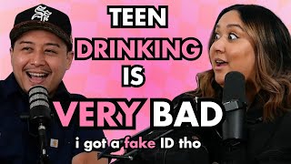 Teen Drinking is Very Bad (i got a fake ID doh) Feat. Keekz (HK Brains)