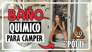 Váter QUÍMICO Thetford para Furgonetas Camper y Caravanas [Tipos de WC para Autocaravanas | Potty]