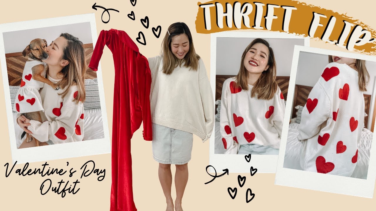 DIY Valentine's Day Outfit ♥️ EASY with NO-SEW OPTION