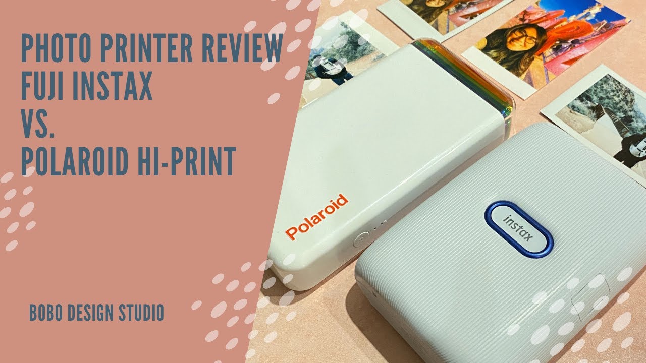 Reviewing the Polaroid Hi-Print vs. the Fuji Instax Portable