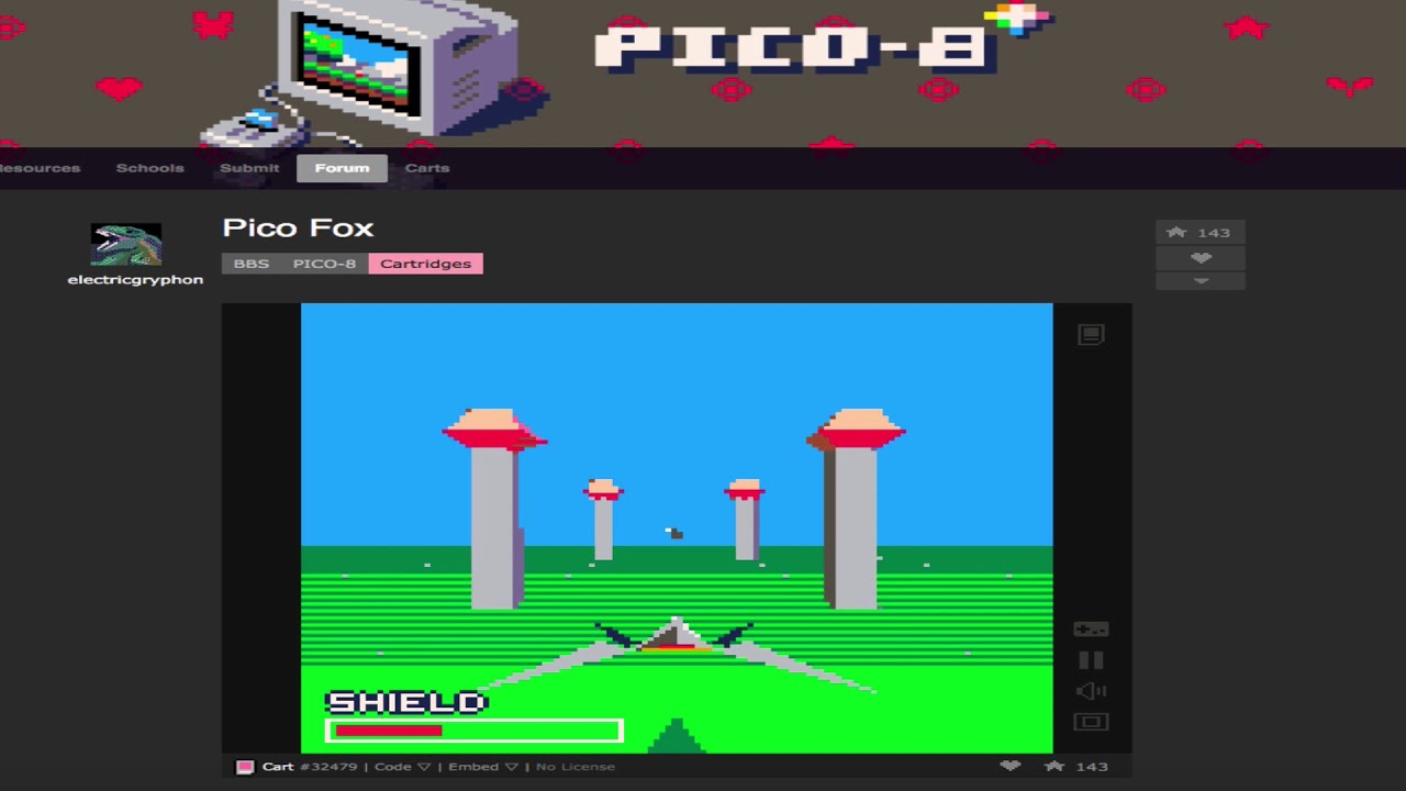 Pico Fox on Pico-8 by electricgryphon - YouTube