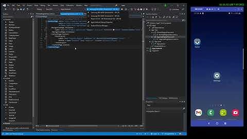 Xamarin 101 - Cómo usar un teléfono móvil físico como emulador en Xamarin y compilar la aplicacion
