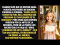 Cuando supe que mi esposo había muerto, mis padres ni siquiera vinieron al funeral. Pero unos días..