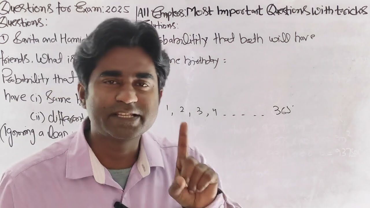 CLASS 10 MATHS MOST IMPORTANT AND MOST EXPECTED QUESTIONS FOR EXAM WITH ...