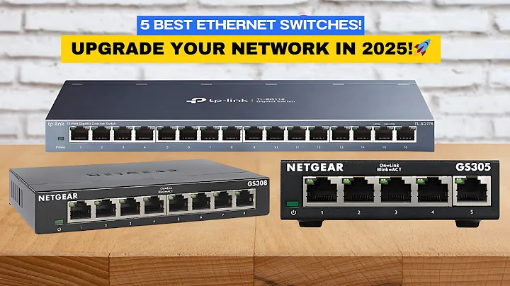 🔥 5 Best Ethernet Switches of 2025 ⚡ Fast & Reliable Network Switches!