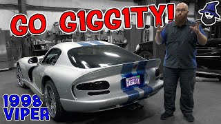 Go Giggity! Check out the highlycustomized, oneofakind 1998 Dodge Viper in the CAR WIZARD's shop