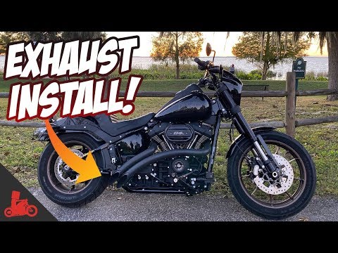 2020-harley-low-rider-s-exhaust-install!-(bassani-sweepers)