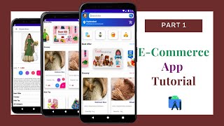 how to make android shopping tutorial ecommerce android app with web admin panel#SolutionCodeAndroid
