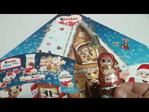 Kinder Advent Calender Unboxing