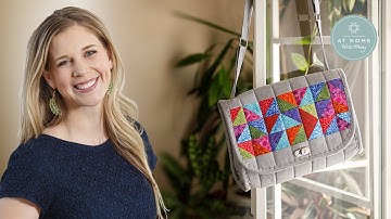 Learn to Make a "Spring Sling" bag in This Free Tote Bag Dewing Tutorial Video