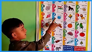 PART605, A FOR APPLE B FOR BALL, ABCD NURSERY RHYMES, ENGLISH ALPHABET, SU SU TV KIDS, 26 LATTER ABC