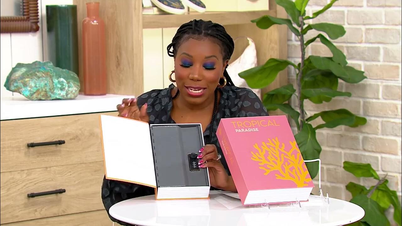 Limitless Decorative Hidden Book Safe Set of Small & Large on QVC YouTube