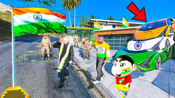 Shin Chan Celebrates Independence Day with Franklin in GTA 5
