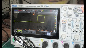 Rigol DHO 804 Unboxing and First Startup