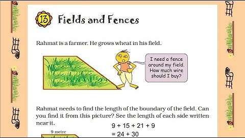 Maths Magic Class 4 | Ch 13 - Part 1 | Fields and Fences, Practice Time, Activity