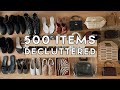 DECLUTTERING 500 ITEMS IN 31 DAYS | MINIMALISM GAME