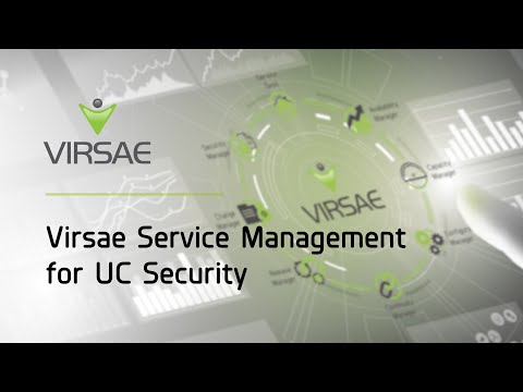 Virsae Service Management for UC Security