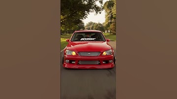 Static drift car???? #lexus #is300 #turbo #static #stance #drift