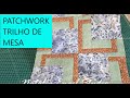 QUADRADOS DESLOCADOS | TRILHO DE MESA | PATCHWORK #patchwork #fácil #rápido #retalhos