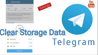 Telegram App Ko clean kaise kare | How to clear Storage from Telegram App screenshot 1
