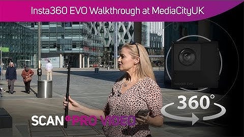 Insta360 EVO Walkthrough at MediaCityUK [360° Video]