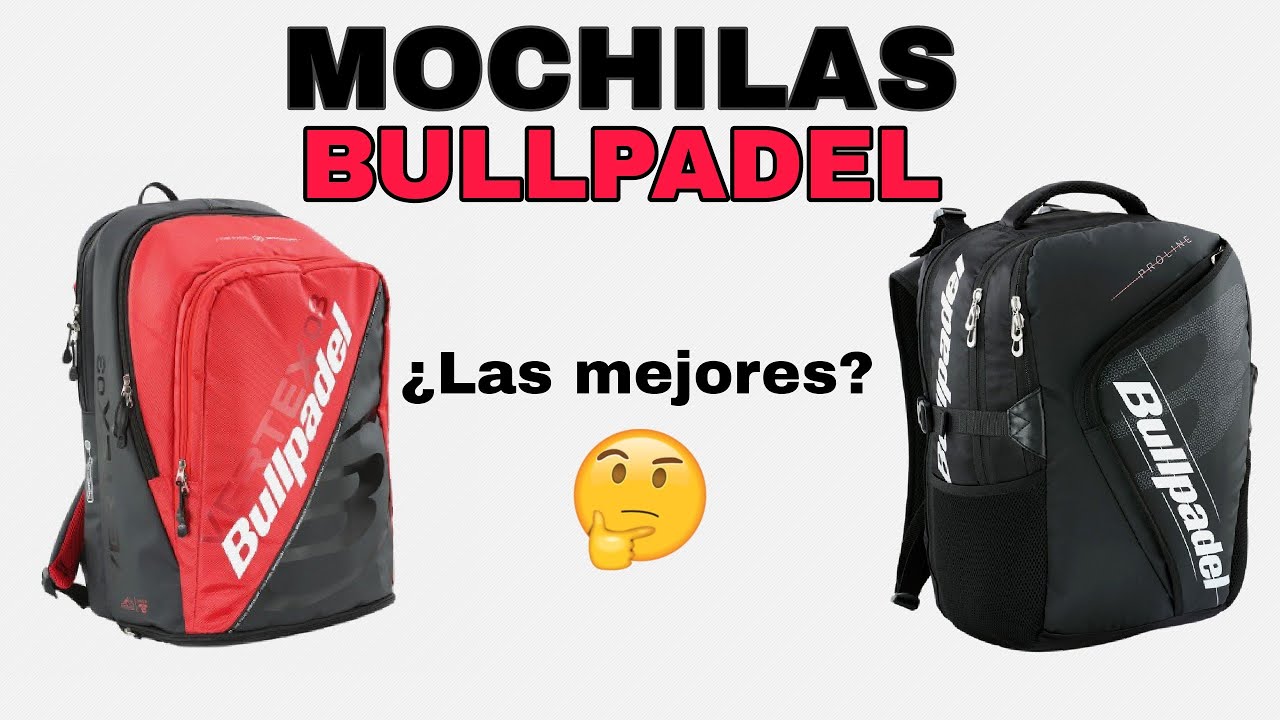 Mochila Bullpadel Hack - Negra - Empire Padel