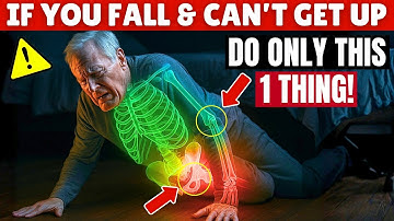 Seniors, Do THIS Immediately If You Fall and Can’t Get Up — 5 Life Saving Steps | Senior Health Tips