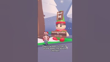 Opening Door Number 16 On The Adopt Me! Advent Calendar! #playadoptme #christmas #roblox #adoptme
