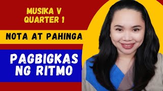 Nota at Pahinga | Pagbigkas ng Ritmo (MUSIKA 4, 5,6) Nota at Pahinga | Pagbigkas ng Ritmo (MUSIKA 4, 5,6)