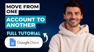 How to Move Google Docs From One Account to Another [2025 Guide]