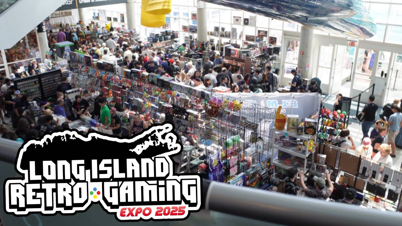 Inside the 2025 Long Island Retro Gaming Expo! - YouTube